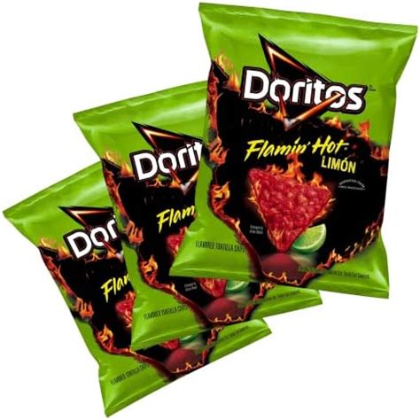 Amazon DelizeCo Doritos Corn Chips Flamin Hot Limon Oz Pack