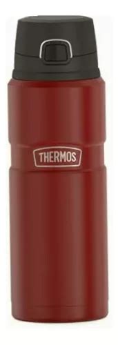 Thermos Stainless King Botella De Bebida Aislada Al Color Rojo R Stico