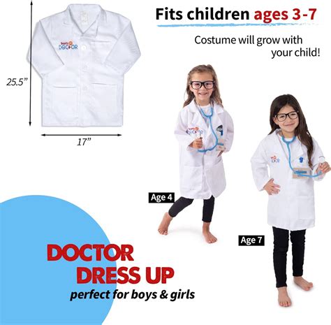 Doctor Kit for Kids for Kids Ages 3-7, Complete Kids Doctor Kit ...