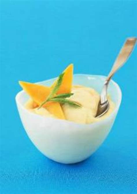Mousse à la mangue