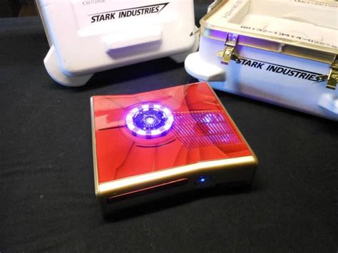 Awesome Iron Man Xbox 360 Slim Mod Video