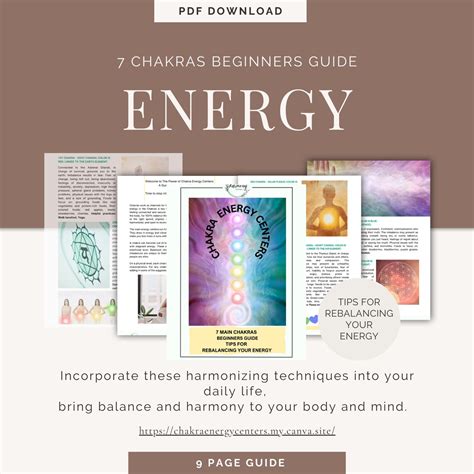7 Main Chakras Beginners Guide Tips For Rebalancing Your Etsy