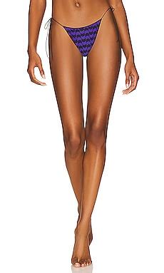 Tropic Of C The C Bikini Bottom In Iris Wave Revolve