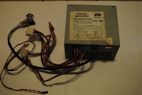 Zasilacz AT APS-200 200 W SPRAWNY - 7002363783 - oficjalne archiwum allegro