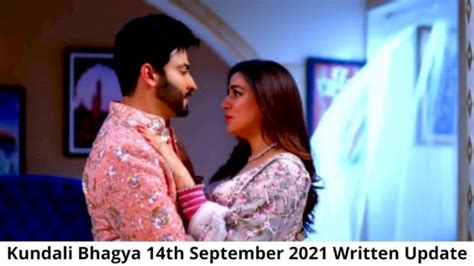 Kundali Bhagya 14th September 2021 Written Episode Update Sherlyn