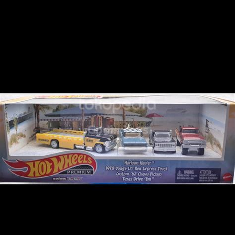 Jual Hot Wheels Pick Up Dodge Ford Chevy Hauler Collector Premium Set Real Kota Tangerang
