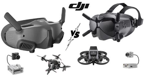 DJI Goggles 2 vs FPV Goggles V2: What's are the differences? - First ...