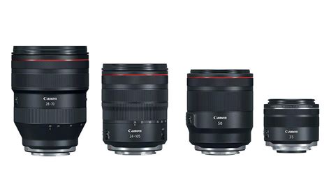 Canon Launches 4 New RF Lenses for Full-Frame Mirrorless!