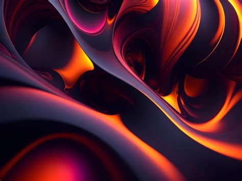 Premium Photo | Futuristic 3d Rendered Abstract Background High ...