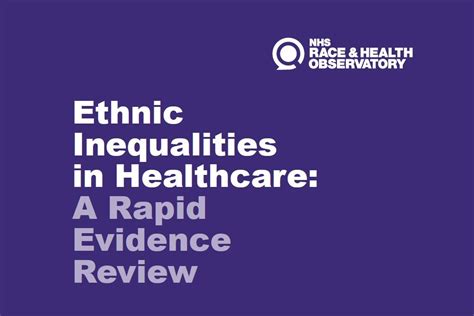Review highlights stark ethnic healthcare inequalities in the UK ...