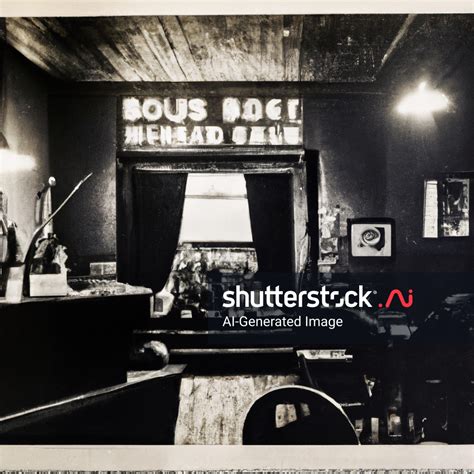 Photo Vintage Blues Juke Joint Interior Ai Generated Image 2358032649