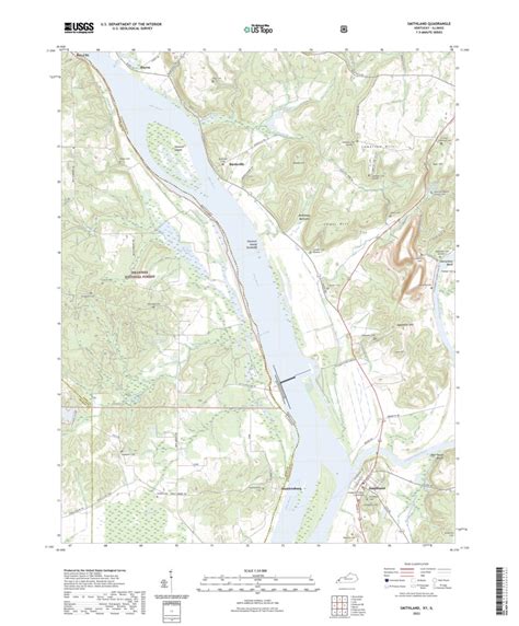 Smithland, KY (2022, 24000-Scale) Map by United States Geological ...