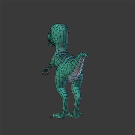 3d Model Dinosaur Cartoon Turbosquid 1648025