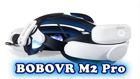 BOBOVR M2 Pro Battery Pack Head Strap - YouTube
