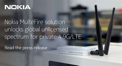 Nokia Multefire Alliance Mfa