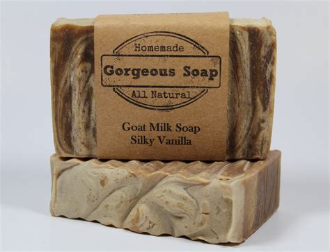 Silky Vanilla Goat Milk Soap All Natural Soap Handmade