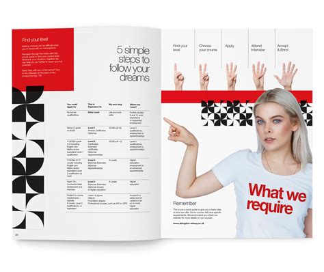 Abingdon & Witney College Brochure Design - Steve Roy Smith Creative Work