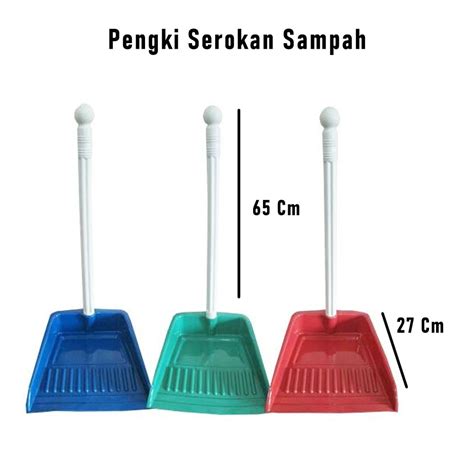 Jual Pengki Serokan Sampah Plastik Tinggi Cm Lebar Cm Alat