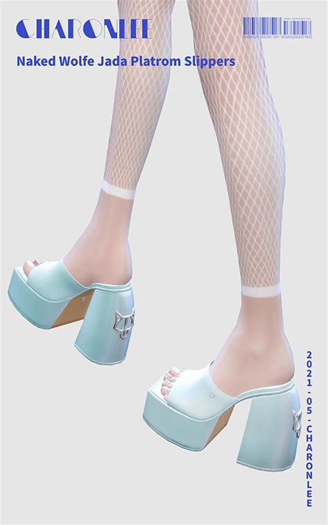 Charonlee Naked Wolfe Jada Platform Slippers