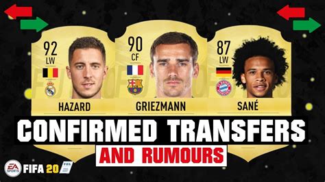 Fifa Summer Confirmed Transfers Rumours Ft Griezmann