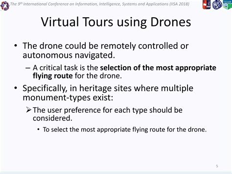 A Route Selection Scheme for supporting Virtual Tours in Sites with