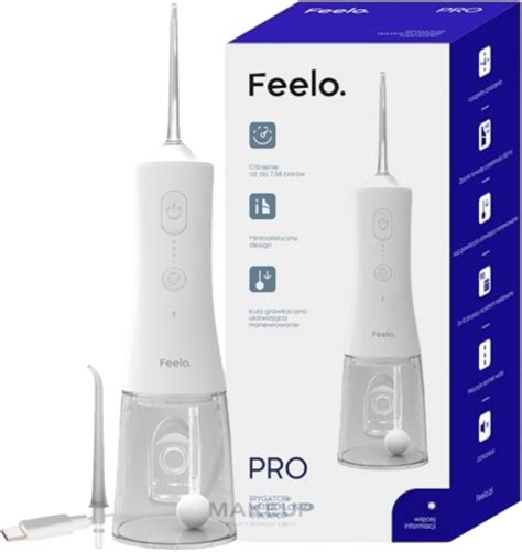 Ирригатор, белый - Feelo Pro Irygator Water Flosser: купить по лучшей ...