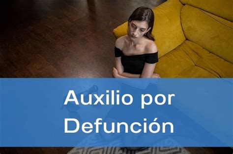 Auxilio por defunción en 2024