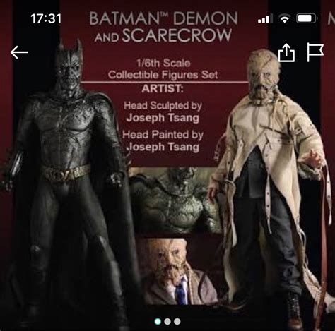 Hot Toys Batman Begins Batman Demon Scarecrow Th Anniversary Exclusive Hobbies Toys Toys