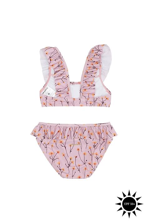 Alicia Bikini Dawn Pink AOP Buttercup