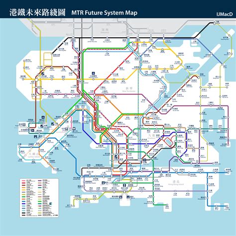 大帽山西貢都有站？港鐵迷製作MTR未來路線圖 | 港生活 - 尋找香港好去處