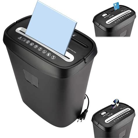 stok  sheet cross cut paper shredder  cddvd  creditdebit card