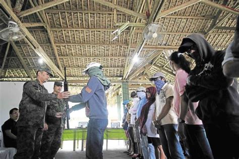 3 Alleged Npa Rebels Surrender To Cops In Quezon Province Inquirer News