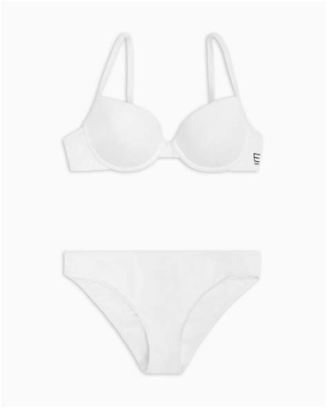 Push Up Bralette Bikini With Logo Ea