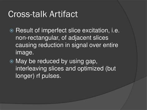 Ppt Mri Artifacts Powerpoint Presentation Free Download Id2153316