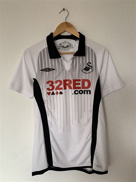 Vintage Umbro Swansea 20092010 Home Kit Soccer Jersey Grailed