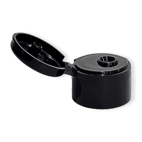 Tapa Flip-Top 28/410 Negra – OSSIL Envases