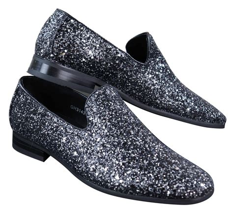 Mens Shiny Glitter Party Shoes Buy Online Happy Gentleman