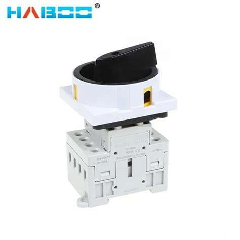 Haboo A P V On Off Isolator Switch With Pad Lock Rotary Cam