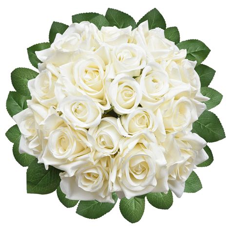 white roses flower bouquet 11