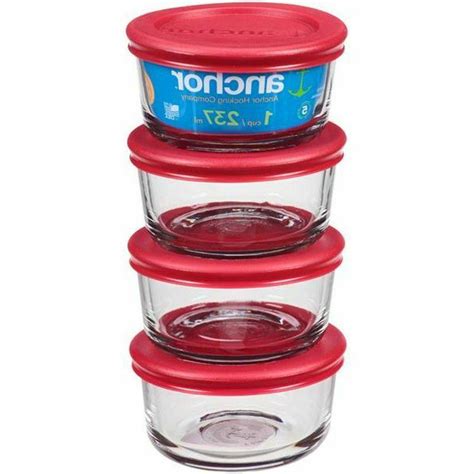 Anchor Hocking Classic Glass Food Storage Containers