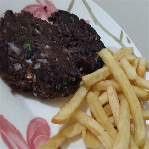 Receita De Hambúrguer Vegano De Feijão Preto Receitas Fáceis E Rápidas