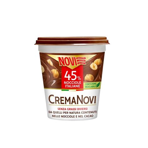 Novi - Spreadable Chocolate Cream with Hazelnuts (200g) – Italian ...