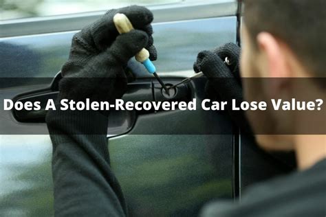 stolen car lose    recovered