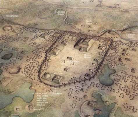 Us Lost City Cahokia Disappeared 1000 Years Ago Daily Star