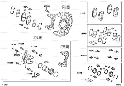 Front Disc Brake Caliper Dust Cover For Toyota Corolla Fielder E