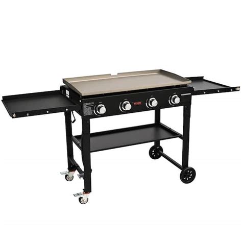 Vevor Flat Top Gas Grill On Cart 36 In Outdoor Griddle Station 4