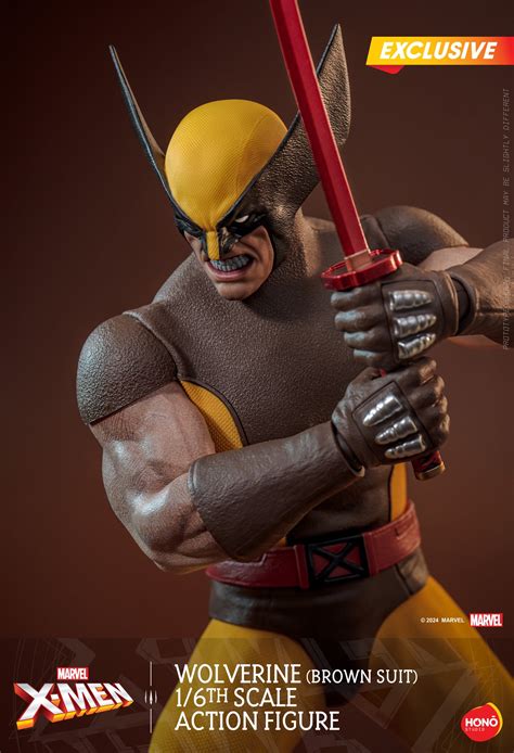 Hono Studio HS X Men Wolverine Brown Suit Hot Toys Complete Checklist