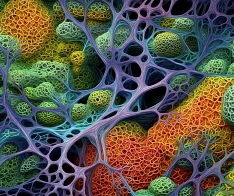 Premium AI Image | The intricacy of plant cell structures