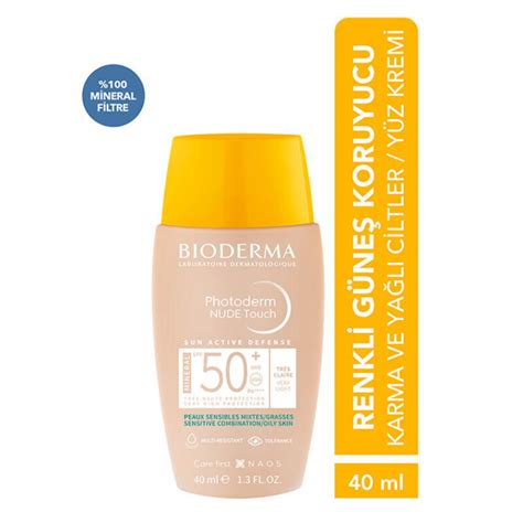 Bioderma Photoderm Nude Touch Very Light Spf Ml Turuncueczane