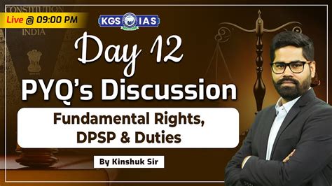 Fundamental Rights Dpsp Duties Pyqs Discussion Upsc Ias Hindi